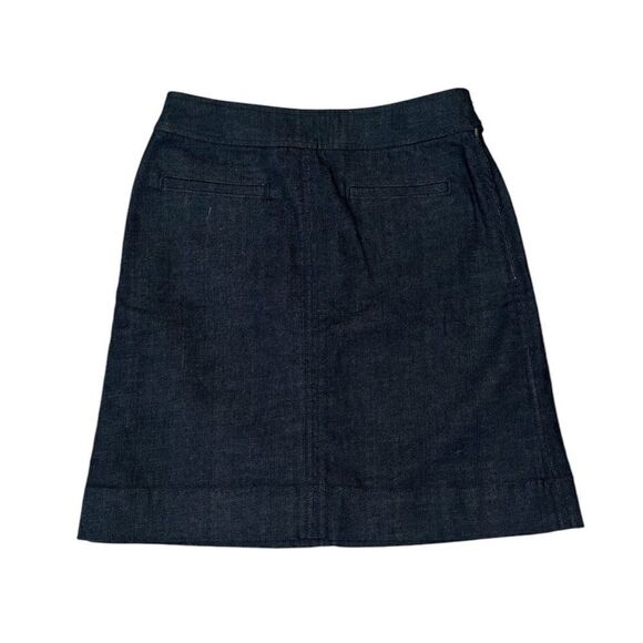 NWT Martin + Osa Dark Wash Denim Front Pocket Pencil Skirt - Picture 1 of 5